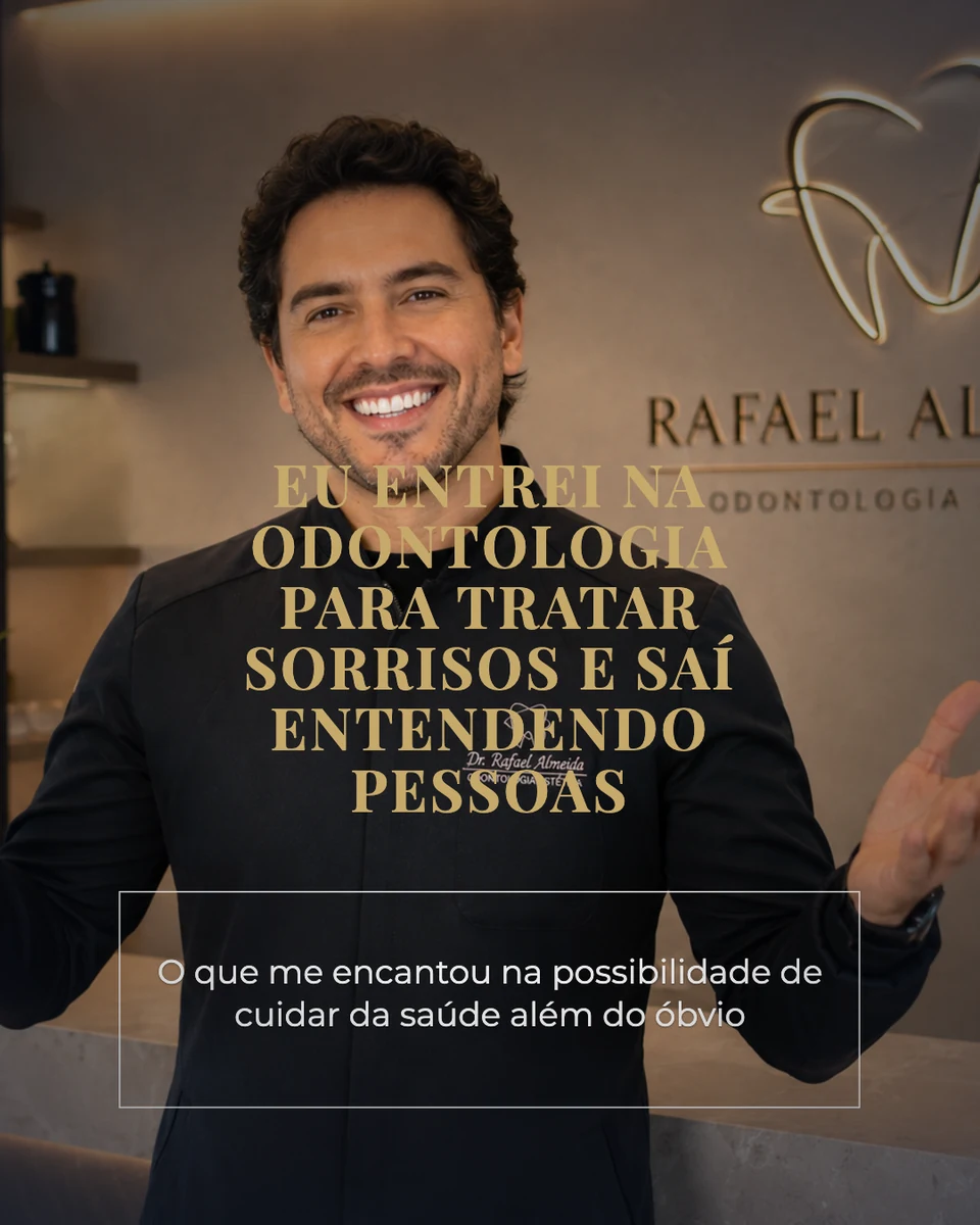 Conteúdo personalizado com a identidade do dentista 1