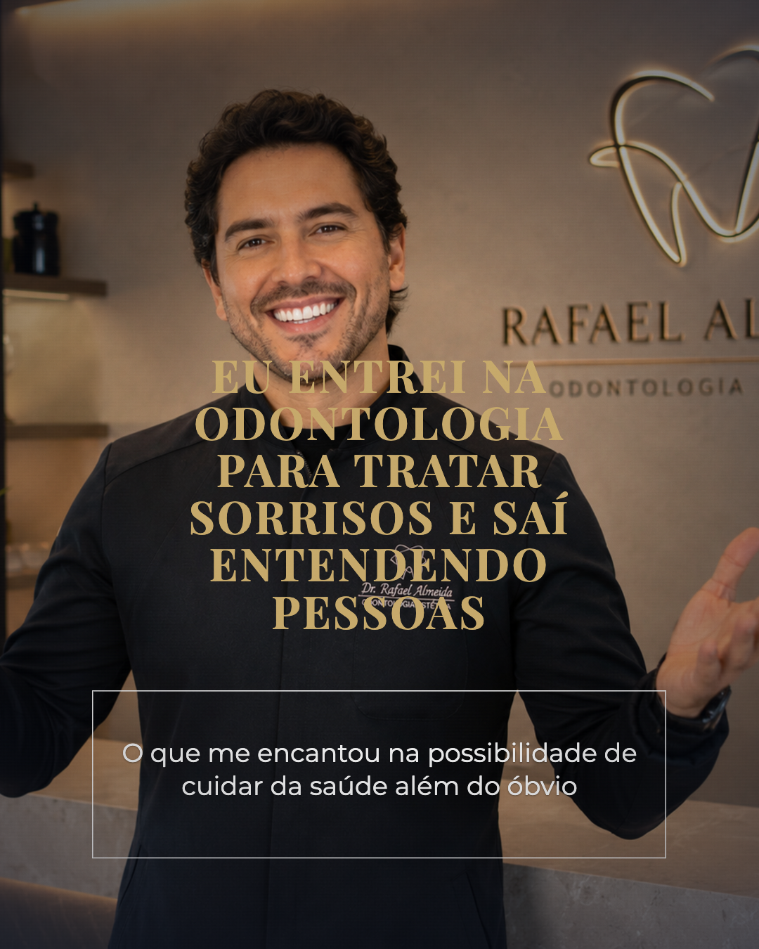 Conteúdo personalizado com a identidade do dentista 1